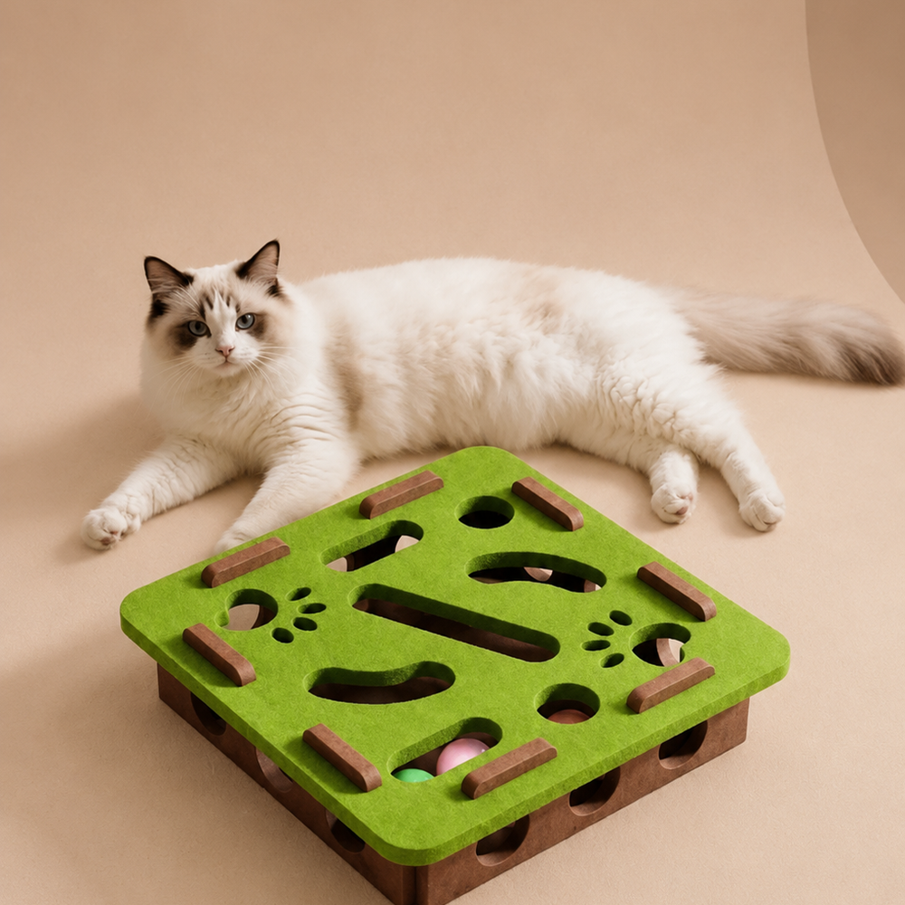 Pet Cat Puzzle Maze