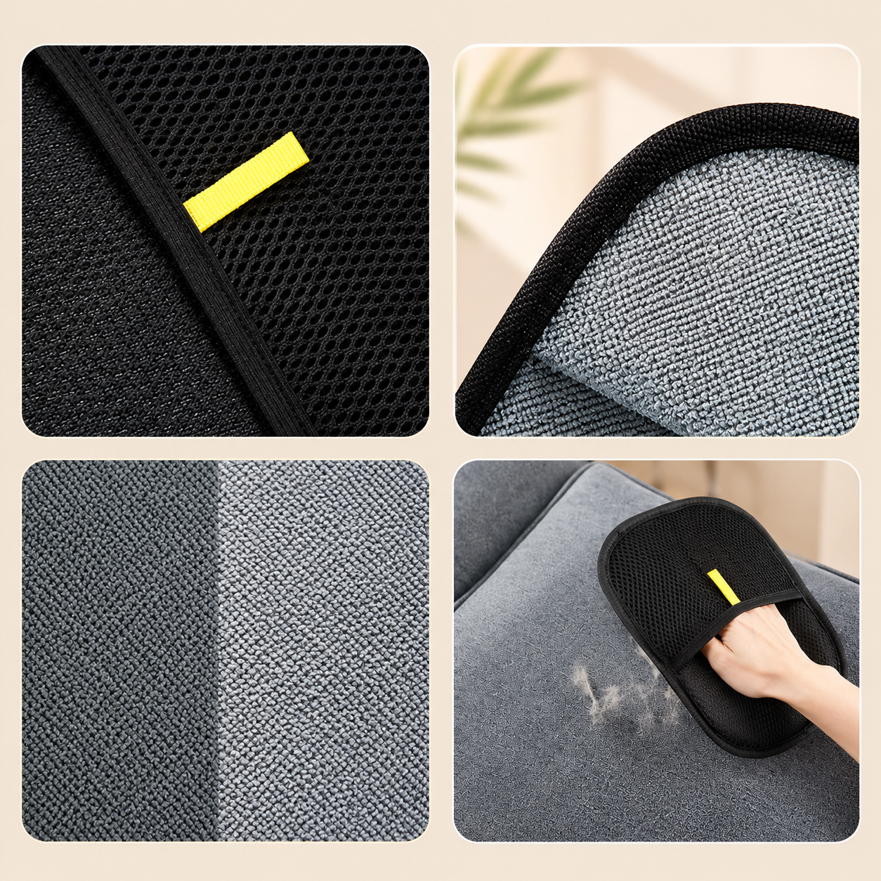 Pet Hair Removal Grooming Glove