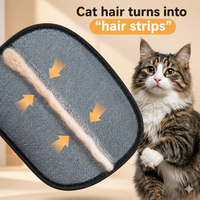 Pet Hair Removal Grooming Glove