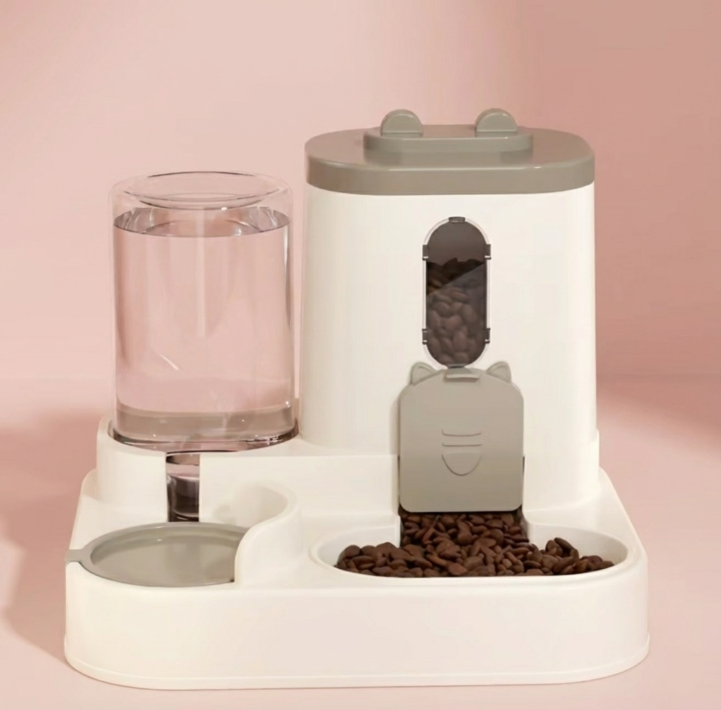 2 in 1 Automatic Pet Feeder & Water Dispenser