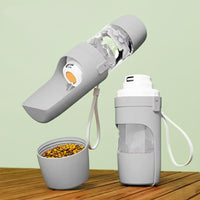 Portable Pet Water Bottle & Food Container