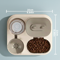 2 in 1 Automatic Pet Feeder & Water Dispenser