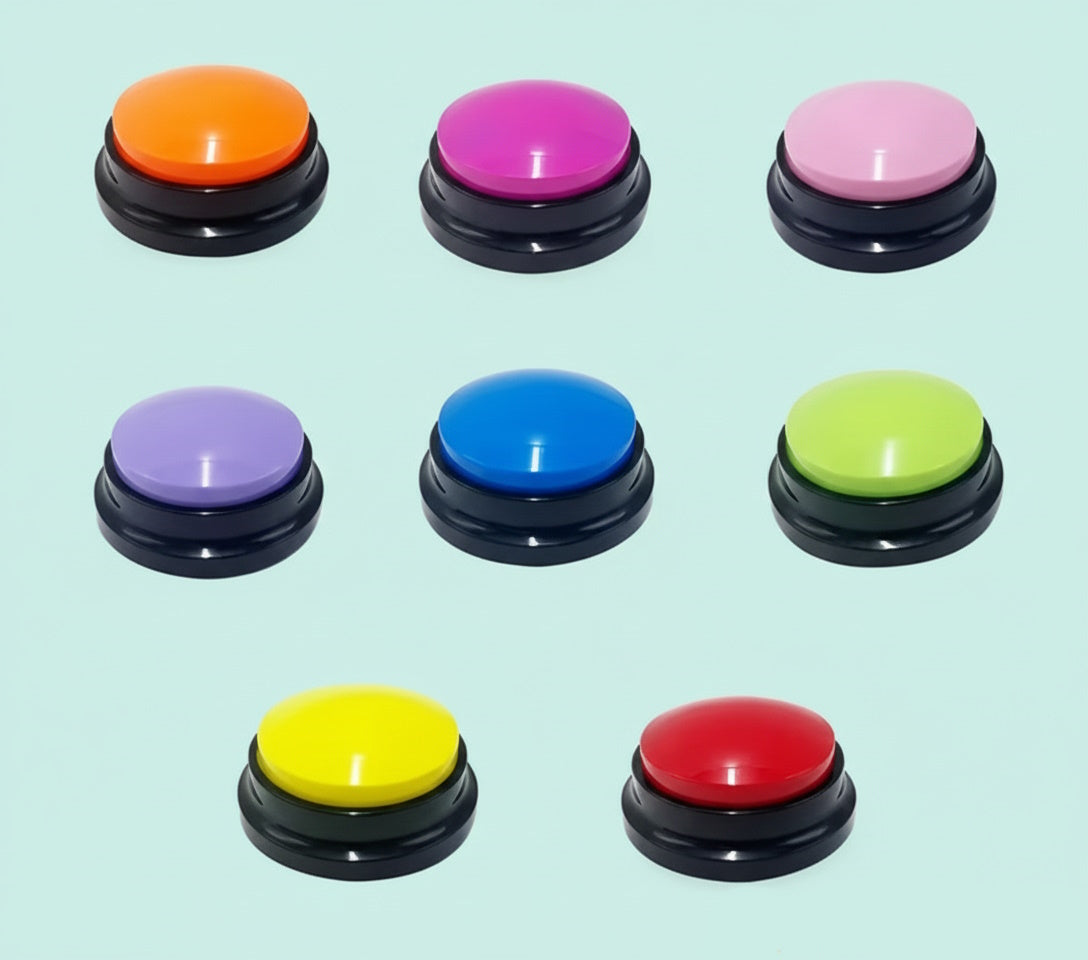 Dog Communication Buttons – Voice Recording Training Buttons