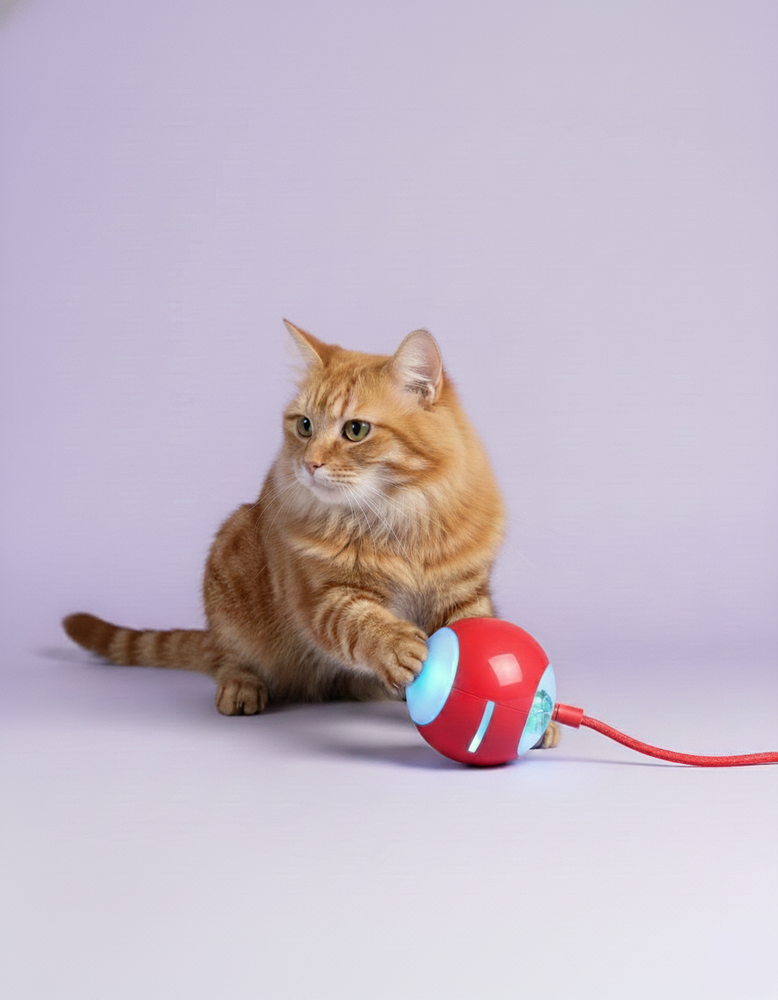 Cat Interactive Ball Toy