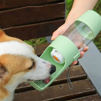 Portable Pet Water Bottle & Food Container
