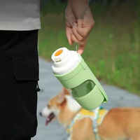 Portable Pet Water Bottle & Food Container